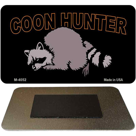 Coon Hunter Novelty Metal Magnet M-4052