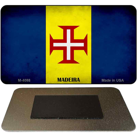 Madeira Flag Novelty Metal Magnet M-4088