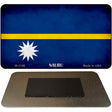 Nauru Flag Novelty Metal Magnet M-4106