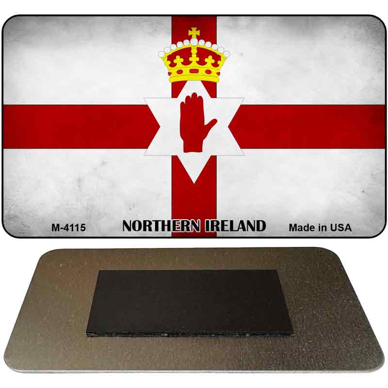 Northern Ireland Flag Novelty Metal Magnet M-4115