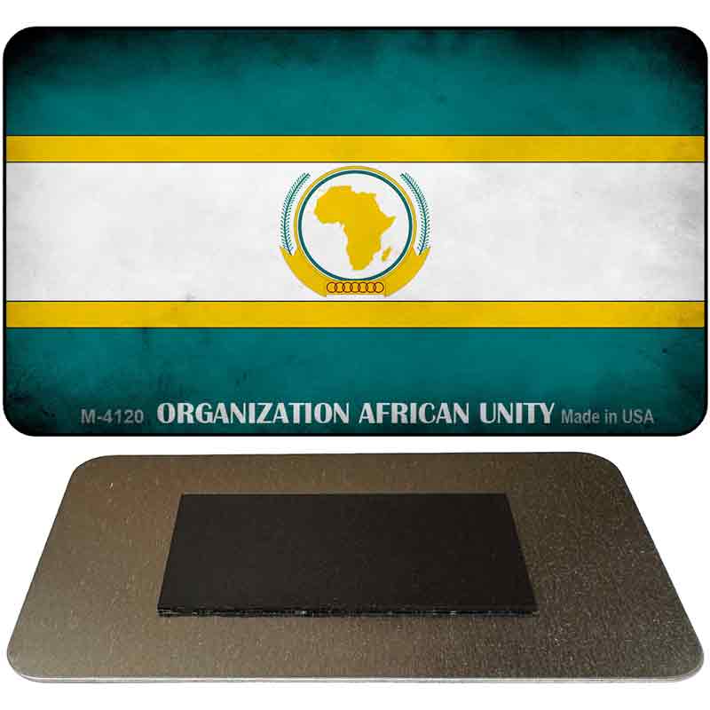 Organization African Unity Flag Novelty Metal Magnet M-4120