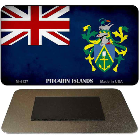 Pitcairn Islands Flag Novelty Metal Magnet M-4127