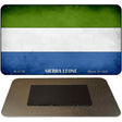 Sierra Leone Flag Novelty Metal Magnet M-4139