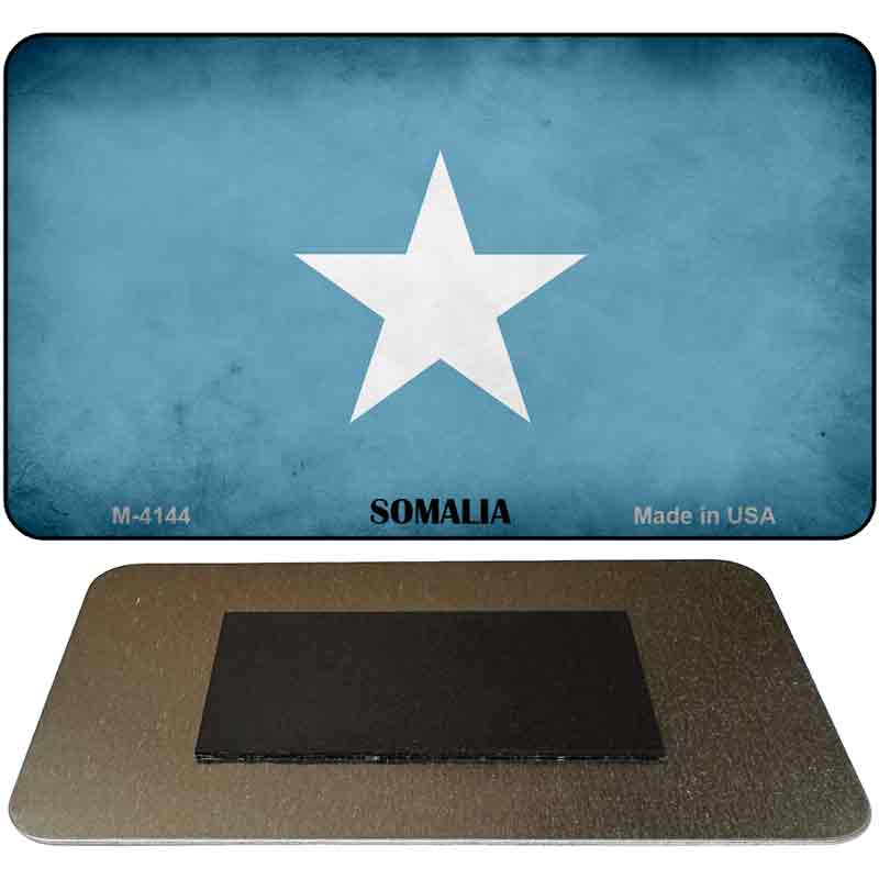 Somalia Flag Novelty Metal Magnet M-4144