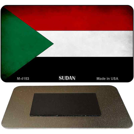 Sudan Flag Novelty Metal Magnet M-4153