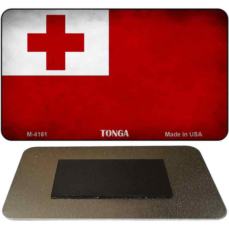 Tonga Flag Novelty Metal Magnet M-4161