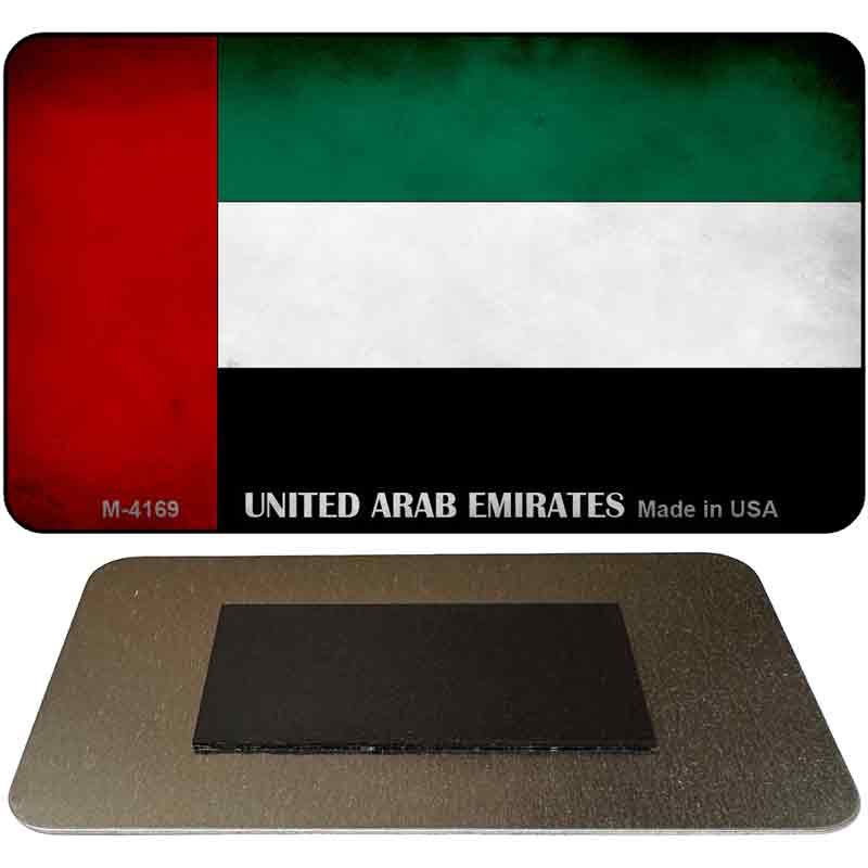 United Arab Emirates Flag Novelty Metal Magnet M-4169