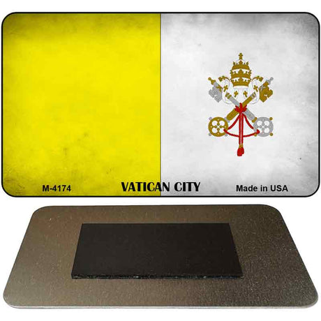 Vatican City Flag Novelty Metal Magnet M-4174