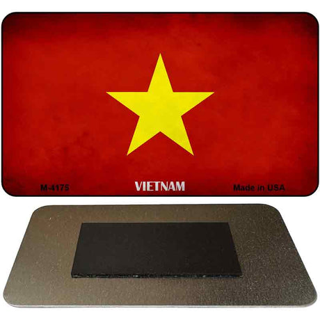 Vietnam Flag Novelty Metal Magnet M-4175