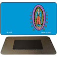 Virgin Mary Blue Offset Novelty Metal Magnet M-4188