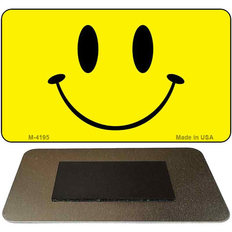 Happy Face Novelty Metal Magnet M-4195