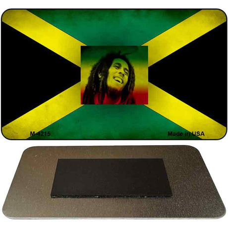 Jamaica Bob Marley Flag Novelty Metal Magnet M-4215