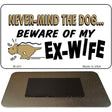 Beware of Wife Novelty Metal Magnet M-421