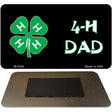 4-H Dad Novelty Metal Magnet M-4228