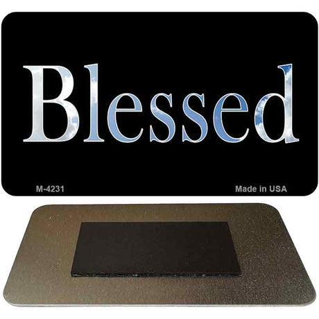 Blessed Clouds Novelty Metal Magnet M-4231