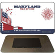 Maryland State Blank Novelty Metal Magnet M-4239