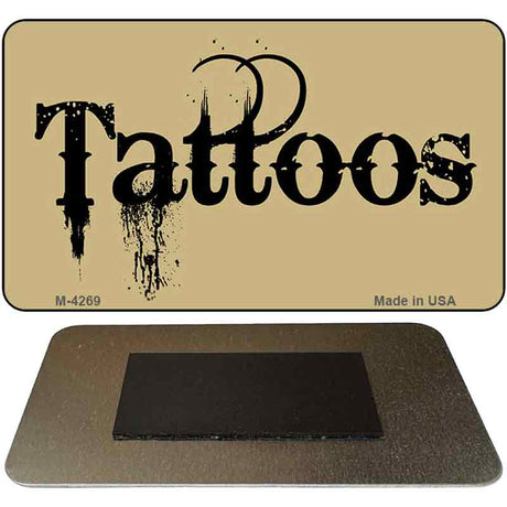 Tattoos Novelty Metal License M-4269