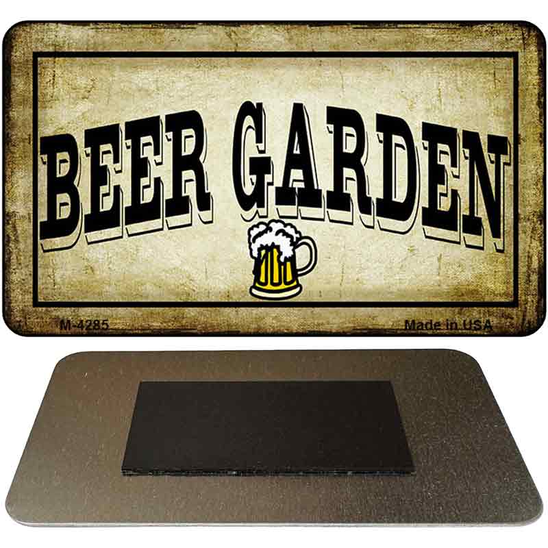 Beer Garden Novelty Metal Magnet M-4285