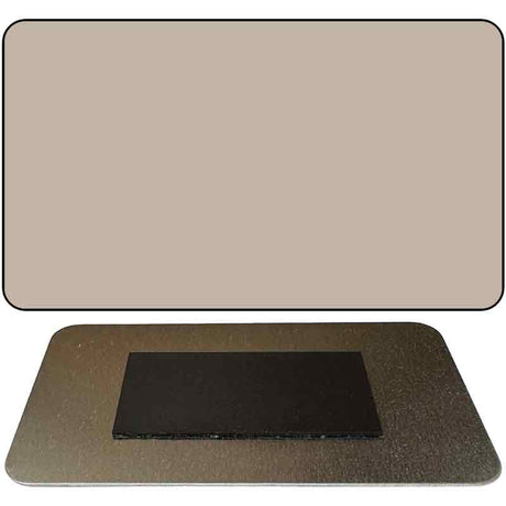 Tan Novelty Metal Magnet M-4605