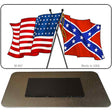 Confederate / USA Novelty Metal Magnet M-467