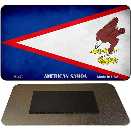 American Samoa Flag Novelty Metal Magnet M-470