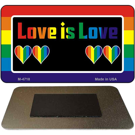 Love Is Love Novelty Metal Magnet M-4718