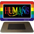 Humans Rainbow Novelty Metal Magnet M-4722