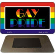 Gay Pride Rainbow Novelty Metal Magnet M-4724