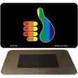 Thumbs Up Rainbow Novelty Metal Magnet M-4746