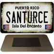 Santurce Puerto Rico State License Plate Tag Magnet M-4752