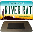 River Rat Arizona State License Plate Tag Magnet M-4764