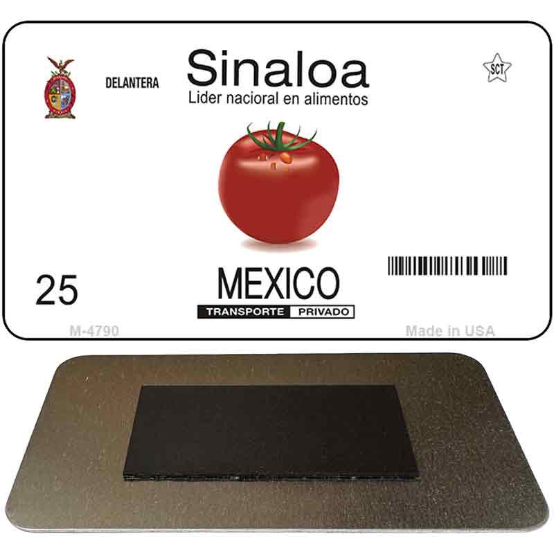 Sinaloa Mexico Blank Novelty Metal Magnet M-4790