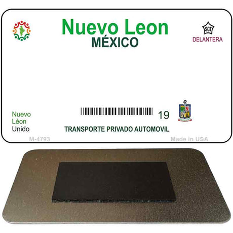 Nuevo Leon Mexico Blank Novelty Metal Magnet M-4793