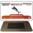 Quintana Roo Mexico Blank Novelty Metal Magnet M-4796