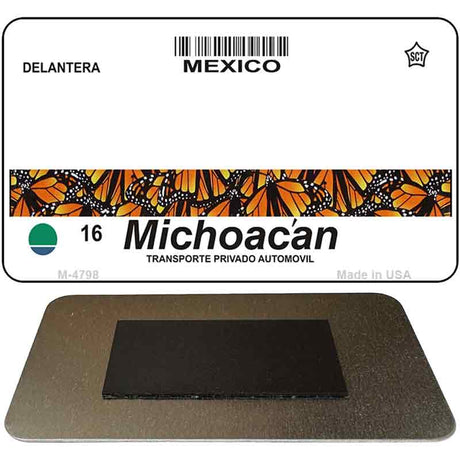 Michoacan Mexico Blank Novelty Metal Magnet M-4768