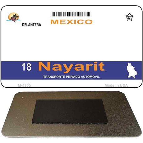 Nayarit Mexico Blank Novelty Metal Magnet M-4805