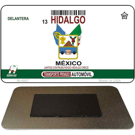 Hidalgo Mexico Blank Novelty Metal Magnet M-4807