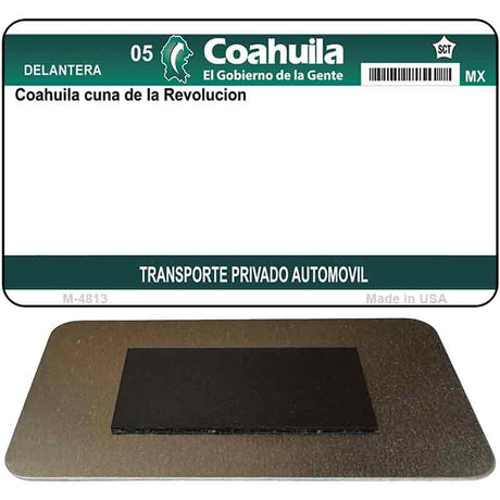 Coahuila Mexico Blank Novelty Metal Magnet M-4813