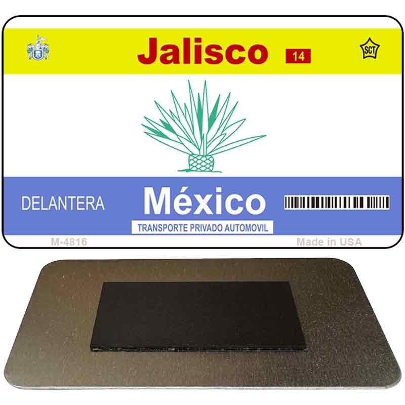 Jalisco Mexico Blank Novelty Metal Magnet M-4816