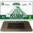 Ycatan Mexico Blank Novelty Metal Magnet M-4818