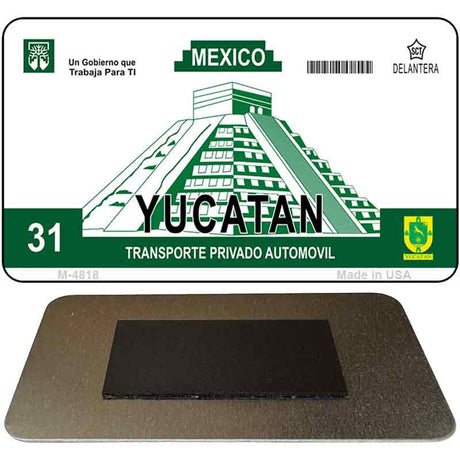 Ycatan Mexico Blank Novelty Metal Magnet M-4818