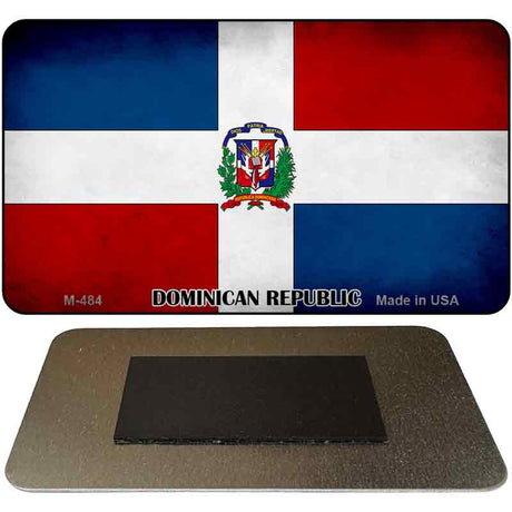 Dominican Republic Flag Novelty Metal Magnet M-484