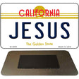 Jesus California State License Plate Tag Magnet M-4896