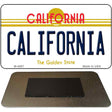 California California State License Plate Tag Magnet M-4897