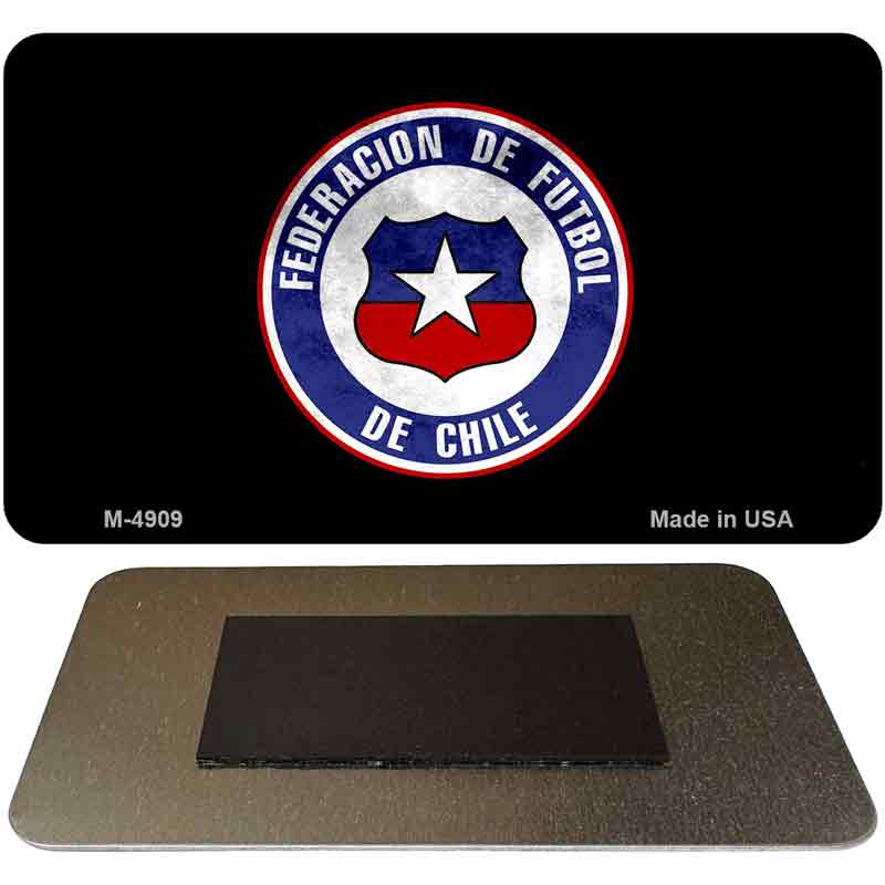 Federacion De Futbol De Chili Flag Novelty Metal Magnet M-4909