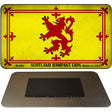 Scotland Rampant Lion Flag Novelty Metal Magnet M-494