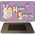 Happy Spring Yellow Novelty Metal Magnet M-5022