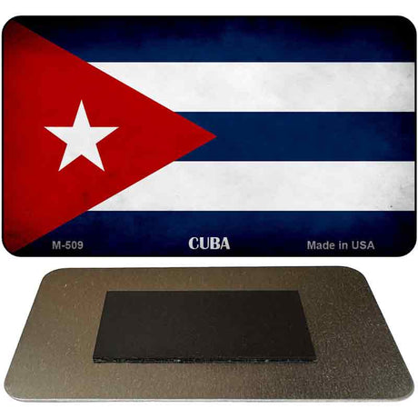 Cuba Flag Novelty Metal Magnet M-509