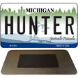 Hunter Michigan State License Plate Tag Novelty Magnet M-5100