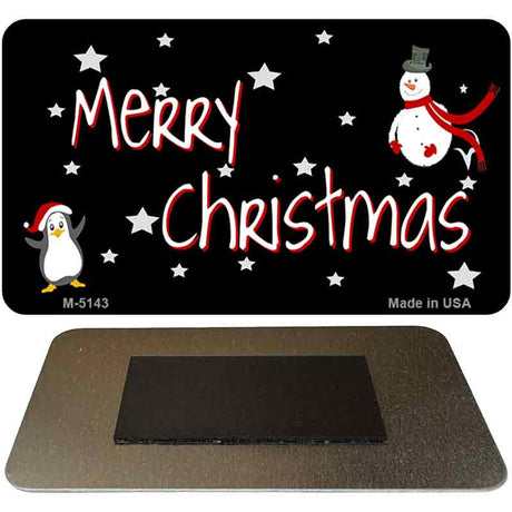 Merry Christmas Novelty Metal Magnet M-5143